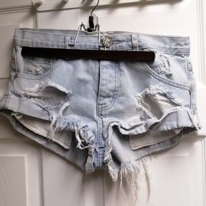 Jean shorts